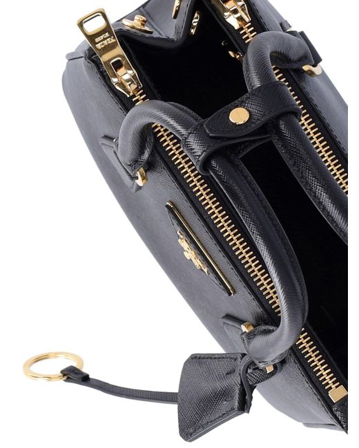 Prada Black Galleria Mini Bag