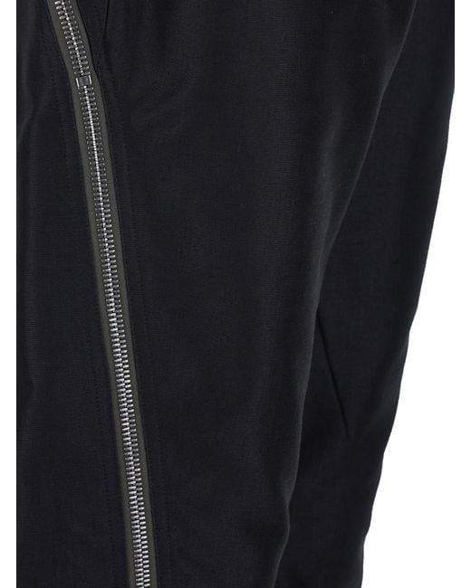 Rick Owens Blue 'Bolan Banana' Pants With Zip Details for men