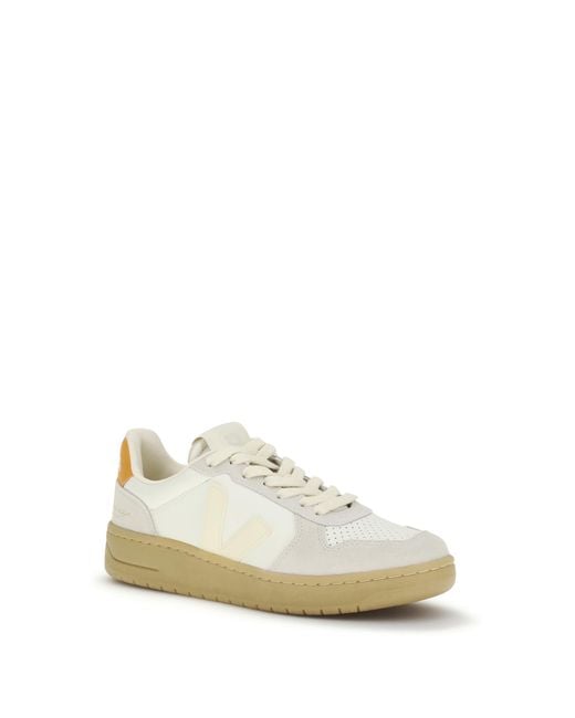 Veja White V-82 Sneakers