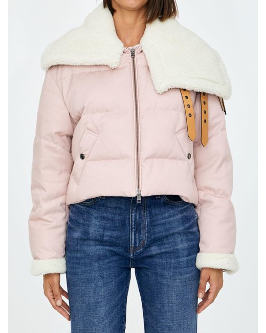 Moncler Synthetic Pink Simmon Jacket | Lyst UK