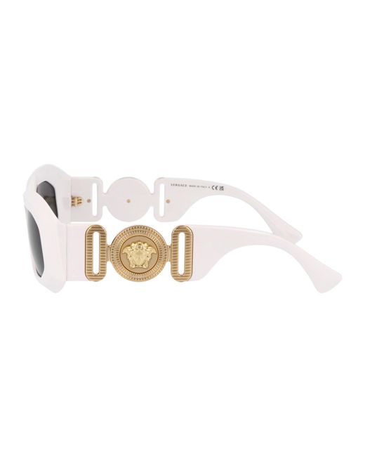 Versace Gray Sunglasses for men