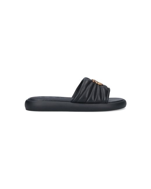 Pinko Blue Chic Sandals