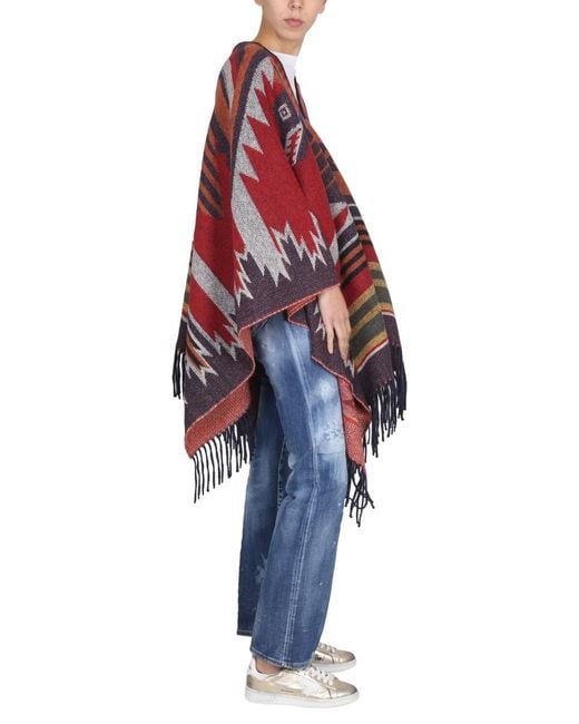 DSquared² Red Denim Jeans Cotton Elasterell Elastane