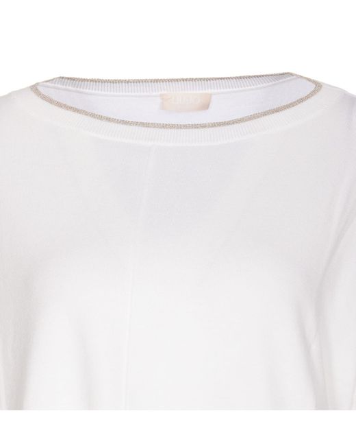 Liu Jo White Sweaters