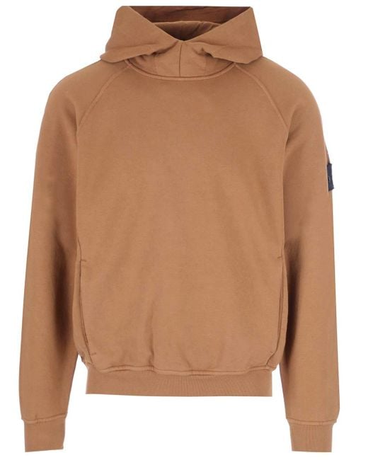 Stone Island Shadow Project Brown Tobacco Hoodie for men