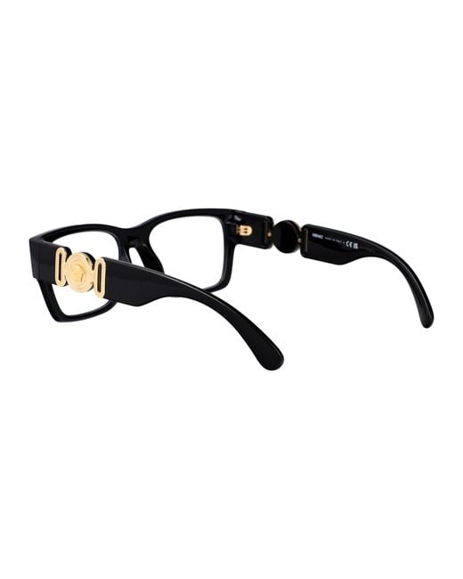 Versace Black 0Ve3368U Gb1 Injected Optical for men