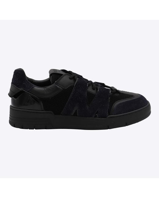 Moschino Black Sneakers _Cover Le Sole El for men