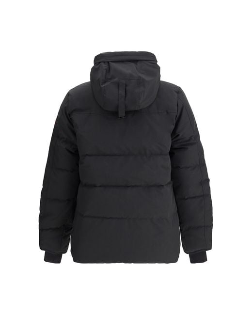 Canada Goose Black Macmillan Parka Jacket for men