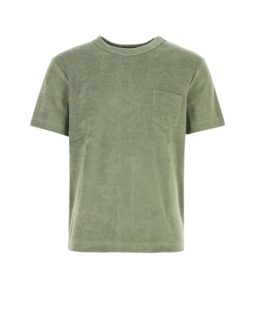 Howlin' By Morrison Sage Green Terry Fons T-shirt for men