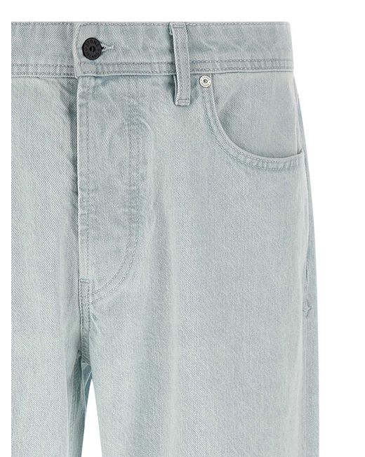 Stone Island Blue Denim Jeans for men