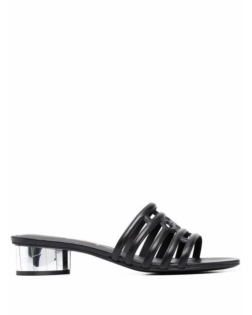 Ferragamo White Finn Sandal