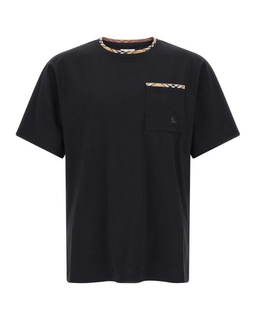 Burberry Black 'Ryan' T-Shirt for men