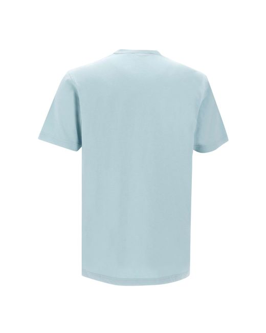 Belstaff Blue Cotton T-Shirt for men