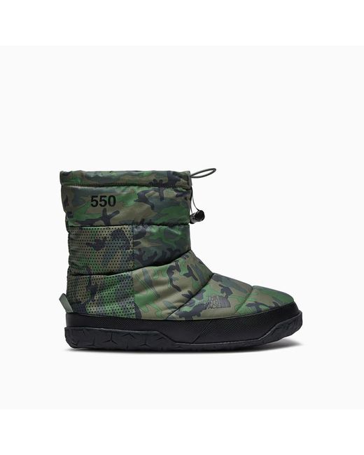 The North Face Nuptse Apres Bootie in Green for Men | Lyst
