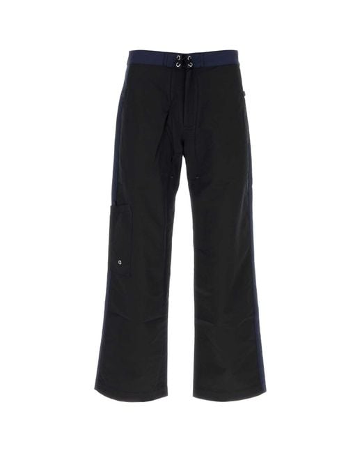 GIMAGUAS Black Two-Tone Nylon Cedric Pant