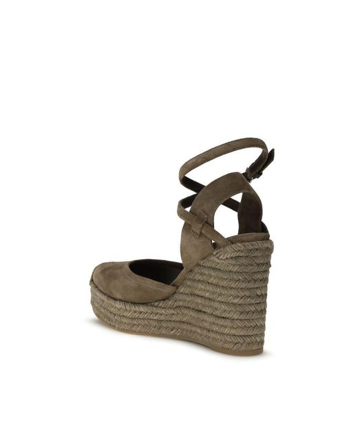 Brunello Cucinelli Multicolor Beige Calf Leather Bos Taurus Espadrilles