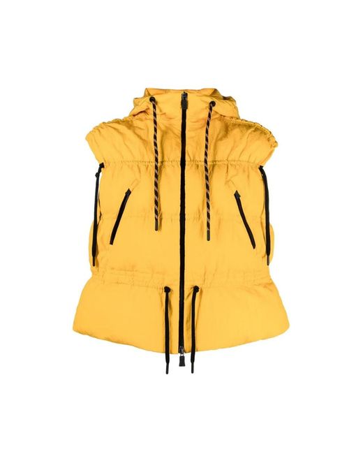 Herno Yellow Vest Pi00271Dl-12695 Albicocca Clothing