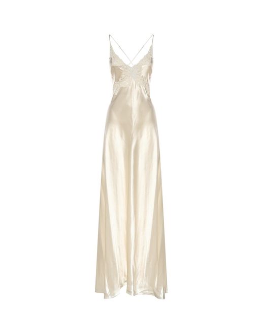 Alberta Ferretti White Dresses