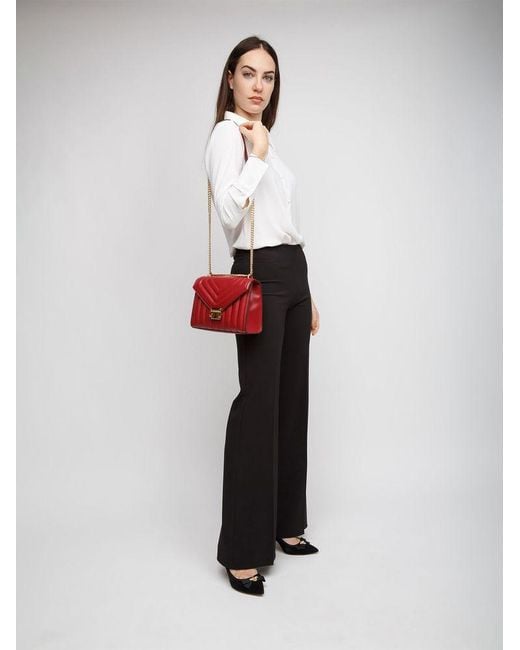 Michael Kors Red Shoulder Bag Polyurethane Shoulder-Bags