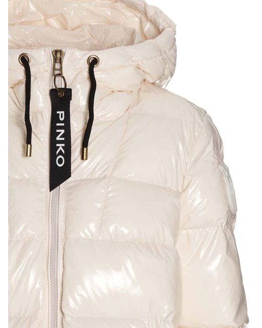 Natural Womens Jackets Pinko Jackets - Save 12% Pinko Synthetic Eleodoro 3 Down Jacket in Pink 