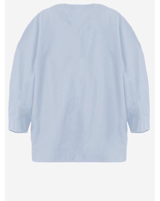 Jacquemus Blue Shirt Cotton