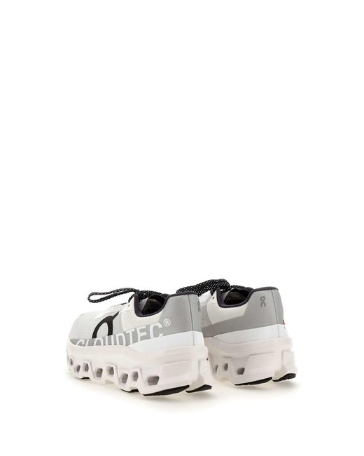 On Shoes White Cloudmster Sneakers for men