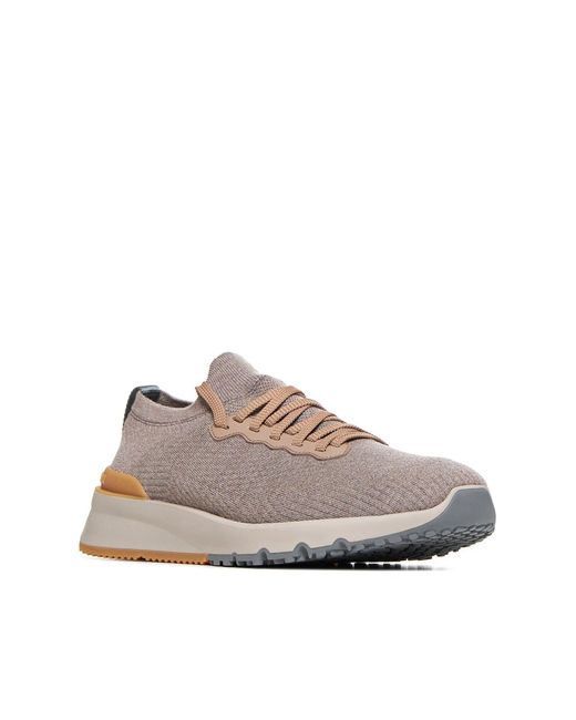 Brunello Cucinelli Multicolor Runners Sneakers for men