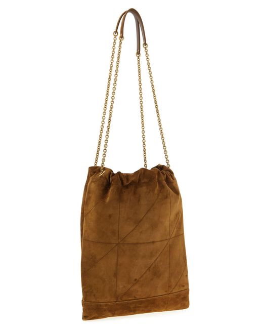 Saint Laurent Brown Jamie Small Crossbody Bag