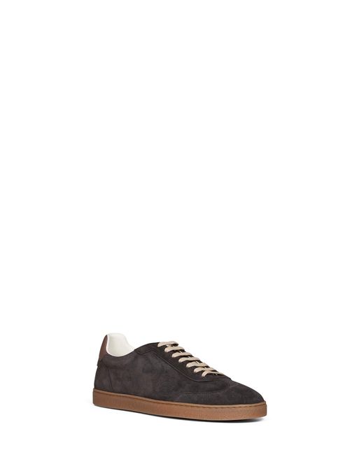 Brunello Cucinelli Gray Sneakers Pepper Suede for men
