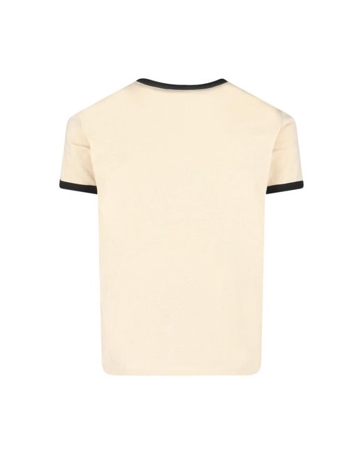 Valentino Natural T-Shirts And Polos Cotton for men