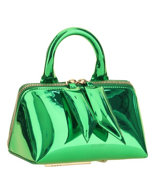 The Attico Green Shoulder Bags