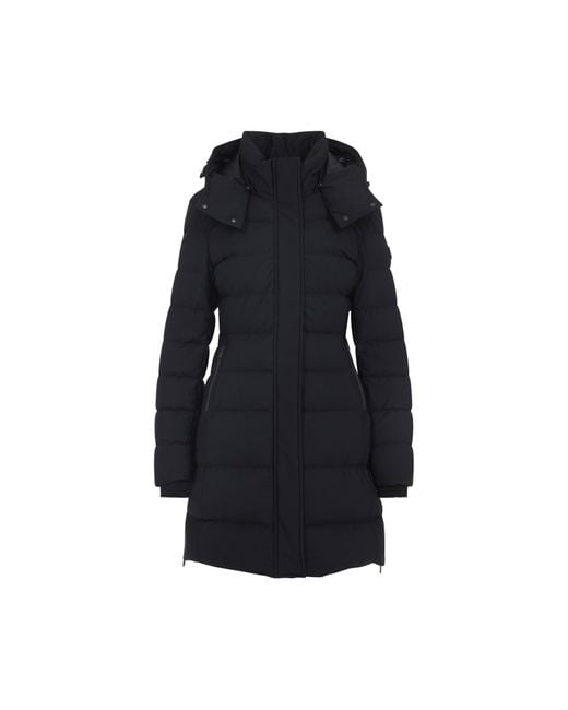 Moose Knuckles Black Ooe Knuckle Waterhed 3 Parka Jacket