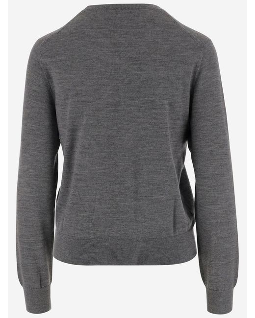 Polo Ralph Lauren Gray Wool Jumper