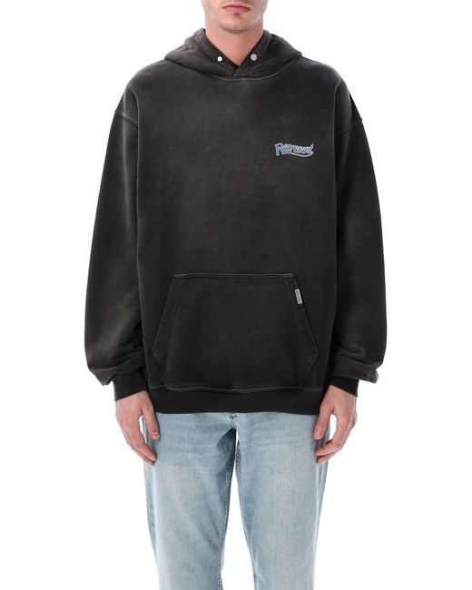 Represent Black Showcasing Cotton Hoodie for men