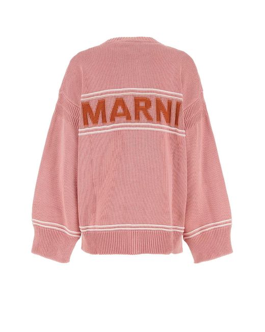Marni Pink Knitwear