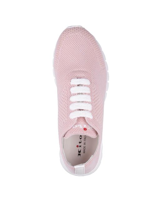 Kiton Pink ''fit'' Running Sneakers