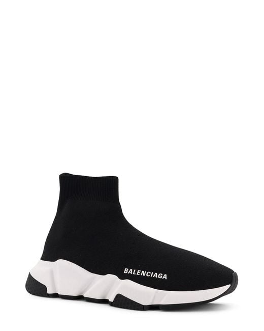 Balenciaga Black Speed Lt Knit Sneakers