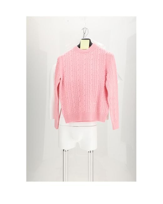 Dior Pink Knit Jumper Cashmere (Capra Hircus) for men