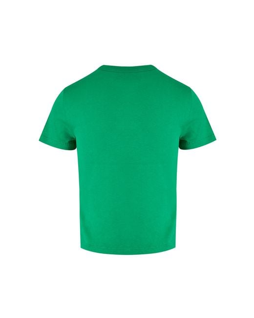 Gucci Green Cotton Logo T-Shirt