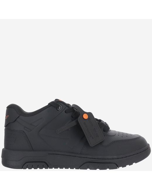 Off-White c/o Virgil Abloh Black Sneakers Out Of Office Polyurethane for men