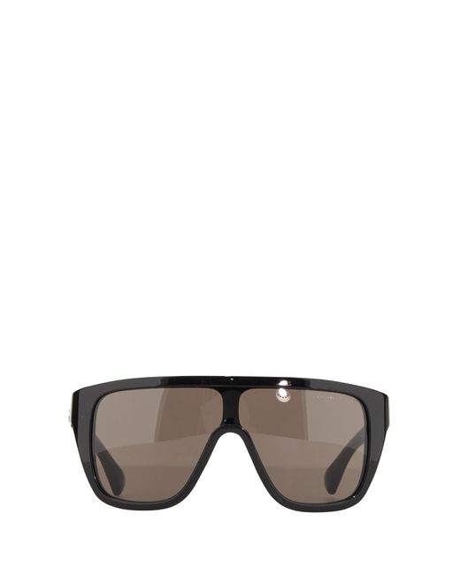 Alexander McQueen AM0297S 002 Sunglasses Black Gold | SmartBuyGlasses India