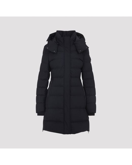 Moose Knuckles Black Ooe Knuckle Waterhed 3 Parka Jacket