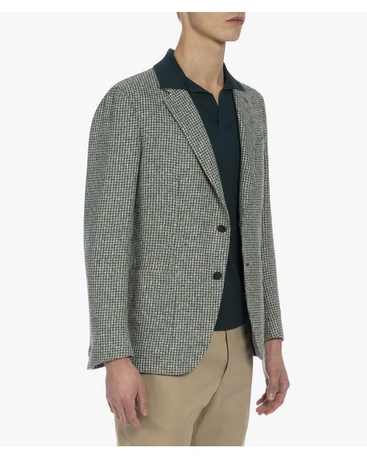 Larusmiani Green Martins Jacket Blazer for men