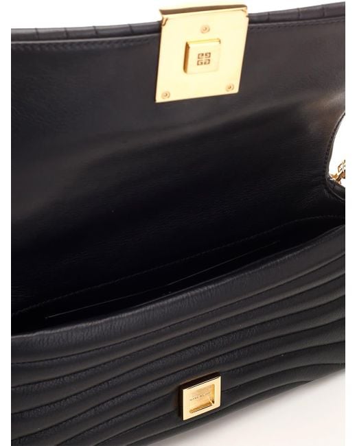 Givenchy Black 4g Soft Medium Cross-body Bag