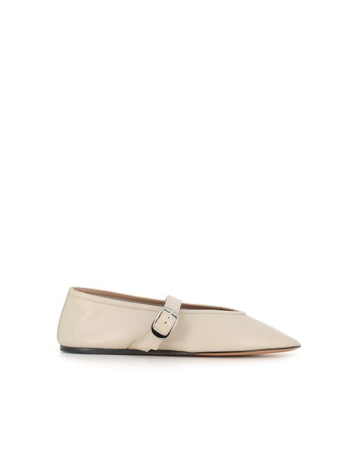 Le Monde Beryl Women's White Ballerin Stella