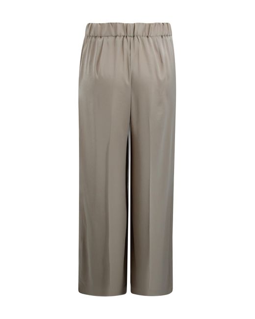 P.A.R.O.S.H. Gray Trousers Polyester