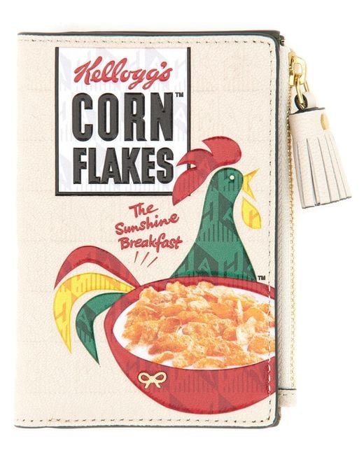 Anya Hindmarch Natural Wallet Cornflakes & Purses