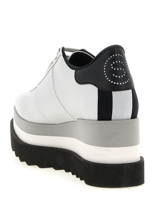 Stella McCartney White Polyethylene Wedge Sandals