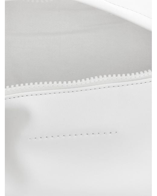 MM6 by Maison Martin Margiela Gray Etichetta Numeric Clutch