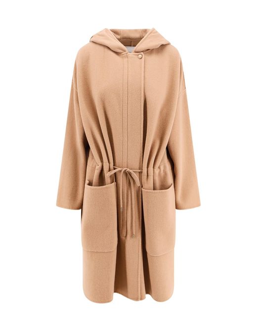 Max Mara Natural Miele Coat